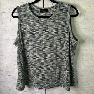 Lane Bryant sleeveless blouse in‎ multicolor sweater tank plus size